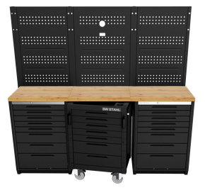 Einschub-Arbeitsplatte Holz für TT400, 700 mm